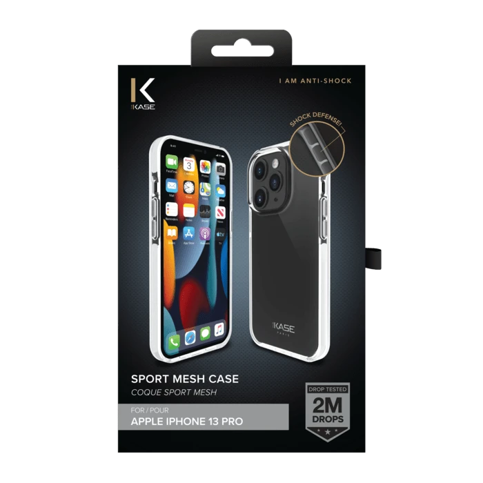 Coque Sport Mesh Pour Apple IPhone 13 Pro, Blanc Lumineux 8 Coque Sport Mesh Pour Apple IPhone 13 Pro, Blanc Lumineux – Image 6