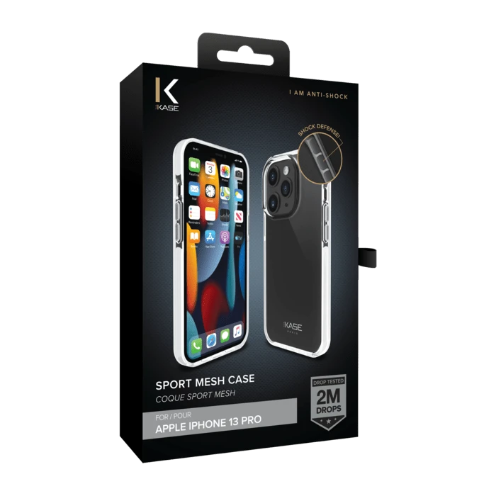 Coque Sport Mesh Pour Apple IPhone 13 Pro, Blanc Lumineux 9 Coque Sport Mesh Pour Apple IPhone 13 Pro, Blanc Lumineux – Image 7