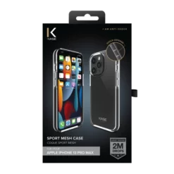 Coque Sport Mesh Pour Apple IPhone 13 Pro Max, Noir De Jais 14 Coque Sport Mesh Pour Apple IPhone 13 Pro Max, Noir De Jais -TheKase Elegant Boutique 144376 large