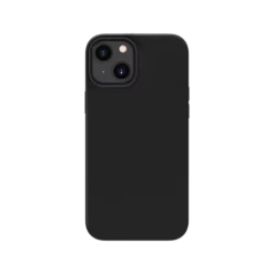 Coque Antichoc En Gel De Silicone Doux Pour Apple IPhone 13 Mini, Noir Satin