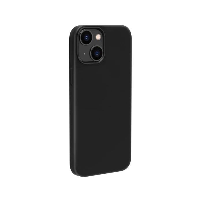 Coque Antichoc En Gel De Silicone Doux Pour Apple IPhone 13 Mini, Noir Satin 6 Coque Antichoc En Gel De Silicone Doux Pour Apple IPhone 13 Mini, Noir Satin – Image 4