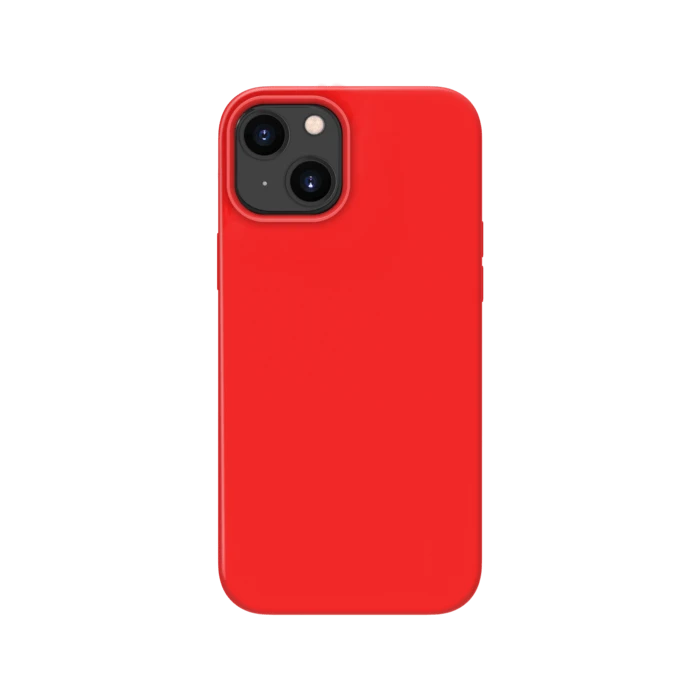 Coque Antichoc En Gel De Silicone Doux Pour Apple IPhone 13 Mini, Rouge Ardent 3 Coque Antichoc En Gel De Silicone Doux Pour Apple IPhone 13 Mini, Rouge Ardent