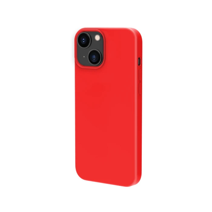 Coque Antichoc En Gel De Silicone Doux Pour Apple IPhone 13 Mini, Rouge Ardent 5 Coque Antichoc En Gel De Silicone Doux Pour Apple IPhone 13 Mini, Rouge Ardent – Image 3