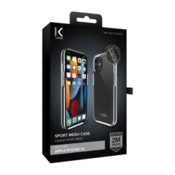 Coque Sport Mesh Pour Apple IPhone 13, Noir De Jais 15 Coque Sport Mesh Pour Apple IPhone 13, Noir De Jais -TheKase Elegant Boutique 144429 large