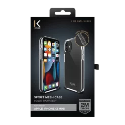 Coque Sport Mesh Pour Apple IPhone 13 Mini, Noir De Jais -TheKase Elegant Boutique 144439 large