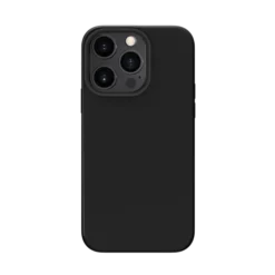 Coque Antichoc En Gel De Silicone Doux Pour Apple IPhone 13 Pro, Noir Satin