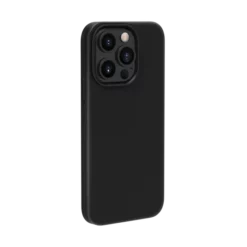 Coque Antichoc En Gel De Silicone Doux Pour Apple IPhone 13 Pro, Noir Satin -TheKase Elegant Boutique 144447 large