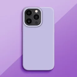 Coque Antichoc En Gel De Silicone Doux Pour Apple IPhone 13 Pro, Violet Lilas -TheKase Elegant Boutique 144480 large