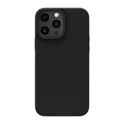 Coque Antichoc En Gel De Silicone Doux Pour Apple IPhone 13 Pro Max, Noir Satin