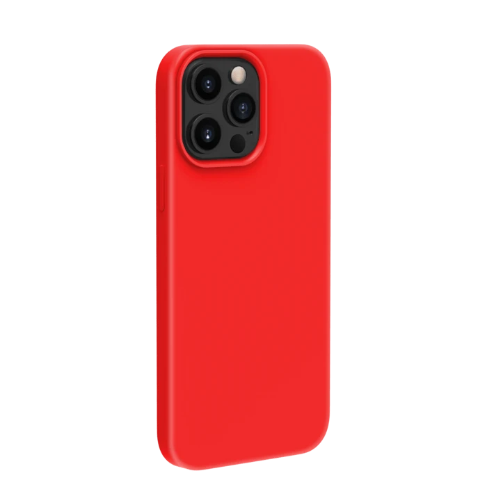 Coque Antichoc En Gel De Silicone Doux Pour Apple IPhone 13 Pro Max, Rouge Ardent 6 Coque Antichoc En Gel De Silicone Doux Pour Apple IPhone 13 Pro Max, Rouge Ardent – Image 4