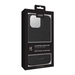 Coque En Suède Alcantara Pour Apple IPhone 13 Pro Max, Minuit Noir 15 Coque En Suède Alcantara Pour Apple IPhone 13 Pro Max, Minuit Noir -TheKase Elegant Boutique 144676 large
