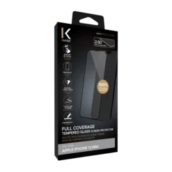 Protection D'écran En Verre Trempé (100% De Surface Couverte) Pour Apple IPhone 13 Mini, Noir 15 Protection D'écran En Verre Trempé (100% De Surface Couverte) Pour Apple IPhone 13 Mini, Noir -TheKase Elegant Boutique 144695 large