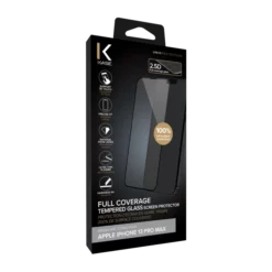 Protection D'écran En Verre Trempé (100% De Surface Couverte) Pour Apple IPhone 13 Pro Max, Noir -TheKase Elegant Boutique 144708 large