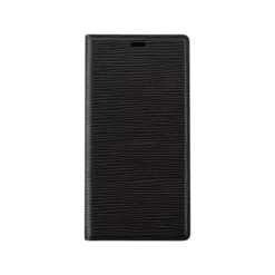 Diarycase 2.0 Coque Clapet En Cuir Véritable Avec Support Aimanté Pour Apple IPhone 13 Mini, Noir Minuit