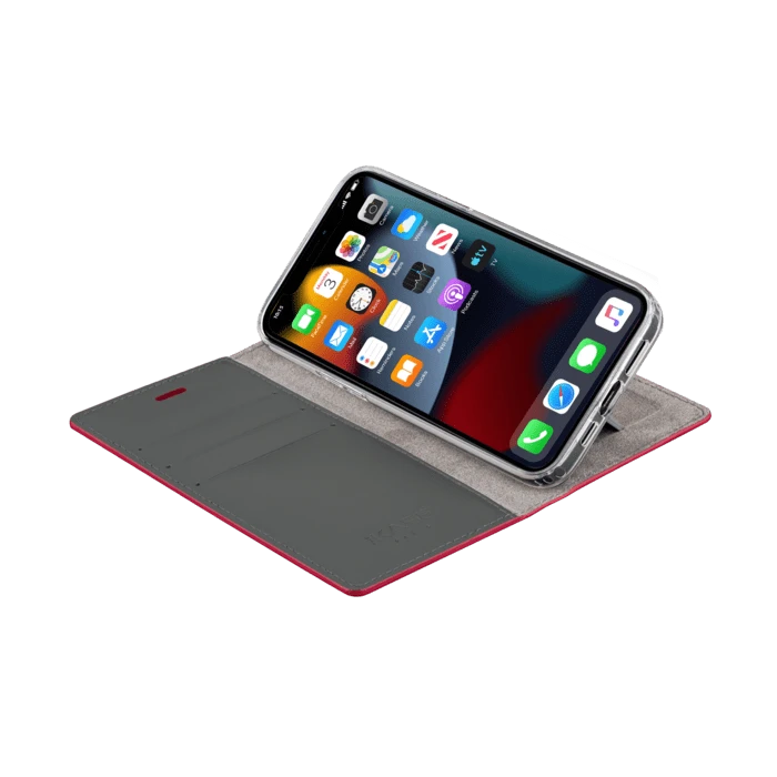 Diarycase 2.0 Coque Clapet En Cuir Véritable Avec Support Aimanté Pour Apple IPhone 13, Rouge Bordeaux 5 Diarycase 2.0 Coque Clapet En Cuir Véritable Avec Support Aimanté Pour Apple IPhone 13, Rouge Bordeaux – Image 3