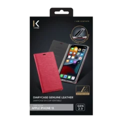 Diarycase 2.0 Coque Clapet En Cuir Véritable Avec Support Aimanté Pour Apple IPhone 13, Rouge Bordeaux 14 Diarycase 2.0 Coque Clapet En Cuir Véritable Avec Support Aimanté Pour Apple IPhone 13, Rouge Bordeaux -TheKase Elegant Boutique 144724 large