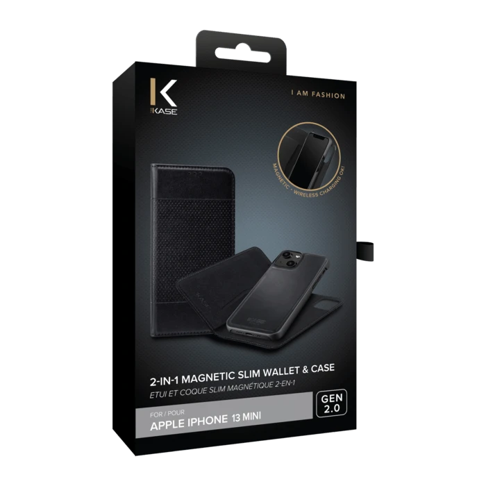 Étui Et Coque Slim Magnétique 2-en-1 GEN 2.0 Pour Apple IPhone 13 Mini, Noir 10 Étui Et Coque Slim Magnétique 2-en-1 GEN 2.0 Pour Apple IPhone 13 Mini, Noir – Image 8