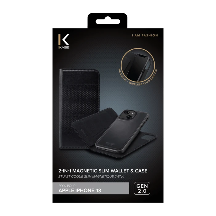 Étui Et Coque Slim Magnétique 2-en-1 GEN 2.0 Pour Apple IPhone 13, Noir 9 Étui Et Coque Slim Magnétique 2-en-1 GEN 2.0 Pour Apple IPhone 13, Noir – Image 7