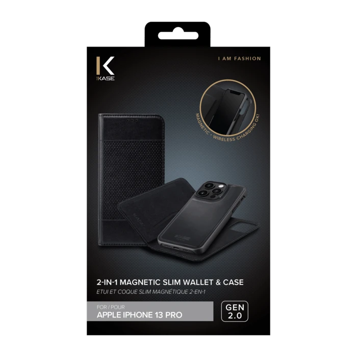 (O)Étui Et Coque Slim Magnétique 2-en-1 GEN 2.0 Pour Apple IPhone 13 Pro, Noir 9 (O)Étui Et Coque Slim Magnétique 2-en-1 GEN 2.0 Pour Apple IPhone 13 Pro, Noir – Image 7