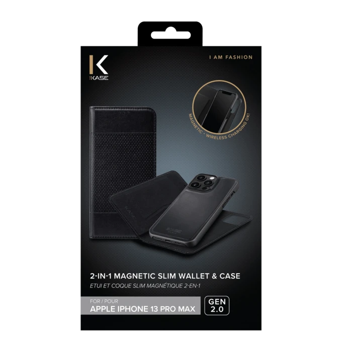 (O)Étui Et Coque Slim Magnétique 2-en-1 GEN 2.0 Pour Apple IPhone 13 Pro Max, Noir 9 (O)Étui Et Coque Slim Magnétique 2-en-1 GEN 2.0 Pour Apple IPhone 13 Pro Max, Noir – Image 7