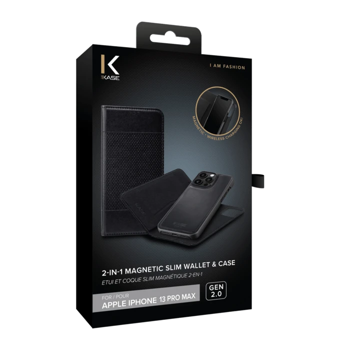 (O)Étui Et Coque Slim Magnétique 2-en-1 GEN 2.0 Pour Apple IPhone 13 Pro Max, Noir 10 (O)Étui Et Coque Slim Magnétique 2-en-1 GEN 2.0 Pour Apple IPhone 13 Pro Max, Noir – Image 8