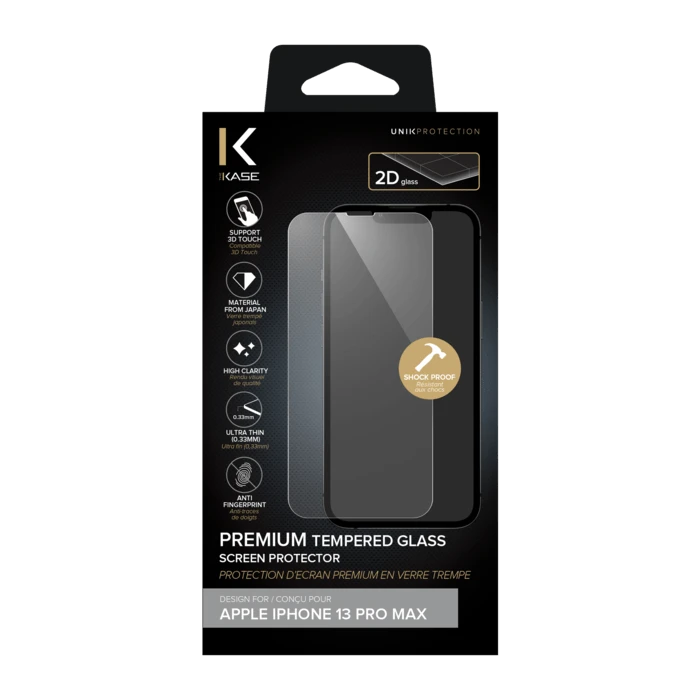 Protection D'écran Premium En Verre Trempé Apple IPhone 13 Pro Max, Transparent 8 Protection D'écran Premium En Verre Trempé Apple IPhone 13 Pro Max, Transparent – Image 6