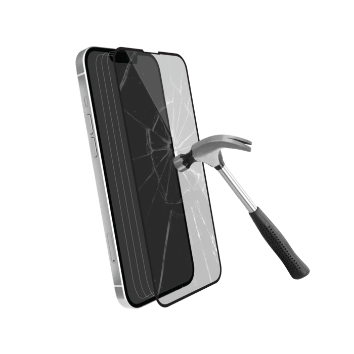 Protection D’écran Antibactérienne En Verre Trempé Ultra-résistant (100% De Surface Couverte) Pour Apple IPhone 13 Mini, Noir 5 Protection D’écran Antibactérienne En Verre Trempé Ultra-résistant (100% De Surface Couverte) Pour Apple IPhone 13 Mini, Noir – Image 3