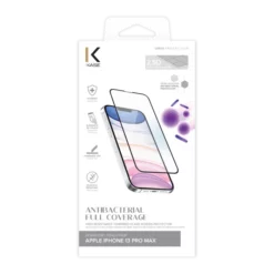 Protection D’écran Antibactérienne En Verre Trempé Ultra-résistant (100% De Surface Couverte) Pour Apple IPhone 13 Pro Max, Noir 14 Protection D’écran Antibactérienne En Verre Trempé Ultra-résistant (100% De Surface Couverte) Pour Apple IPhone 13 Pro Max, Noir -TheKase Elegant Boutique 144876 large