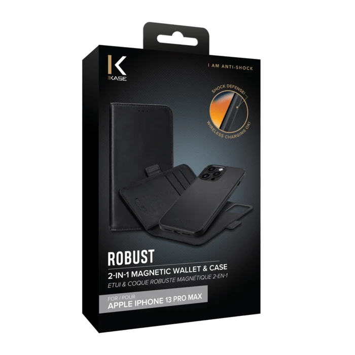 Etui & Coque Robuste Magnétique 2-en-1 Pour Apple IPhone 13 Pro Max, Noir Onyx 10 Etui & Coque Robuste Magnétique 2-en-1 Pour Apple IPhone 13 Pro Max, Noir Onyx – Image 8