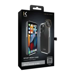 Coque Sport Mesh Pour Apple IPhone 13 Pro, Noir De Jais 15 Coque Sport Mesh Pour Apple IPhone 13 Pro, Noir De Jais -TheKase Elegant Boutique 148166 large