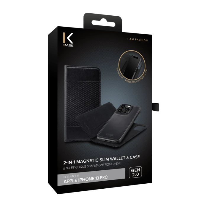 Étui Et Coque Slim Magnétique 2-en-1 GEN 2.0 Pour Apple IPhone 13 Pro, Noir 10 Étui Et Coque Slim Magnétique 2-en-1 GEN 2.0 Pour Apple IPhone 13 Pro, Noir – Image 8