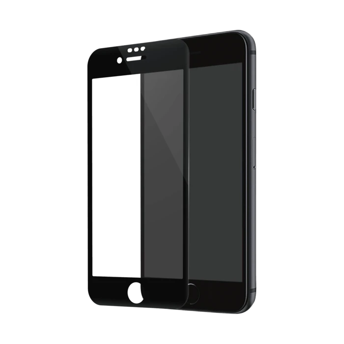 Protection D'écran En Verre Trempé Bord à Bord Incurvé Pour Apple IPhone SE 2022, Noir 3 Protection D'écran En Verre Trempé Bord à Bord Incurvé Pour Apple IPhone SE 2022, Noir