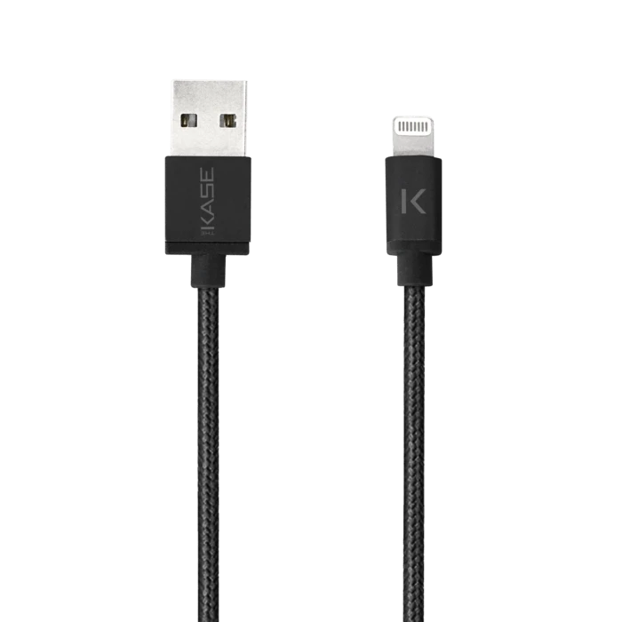 Câble Lightning Vers USB Tressé Métallisé Certifié MFi Apple Charge/Sync (1M), Noir 3 Câble Lightning Vers USB Tressé Métallisé Certifié MFi Apple Charge/Sync (1M), Noir