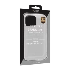 Coque Hybride étincelante Invisible GEN 2.0 Pour IPhone Apple IPhone 13 Pro Max, Transparente -TheKase Elegant Boutique 160153 large