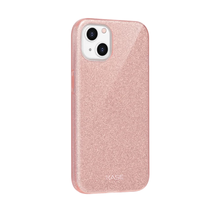 Coque Slim pailletée étincelante Pour Apple IPhone 13, Or Rose 6 Coque Slim pailletée étincelante Pour Apple IPhone 13, Or Rose – Image 4