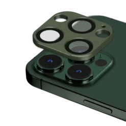 Protection En Alliage Métallique Des Objectifs Photo Pour Apple IPhone 13 Pro/13 Pro Max, Vert Avocat