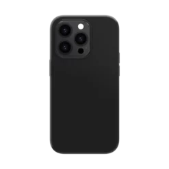 Coque Antichoc En Gel De Silicone Doux Pour Apple IPhone 14 Pro, Noir Satin