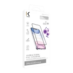 Protection D’écran Antibactérienne En Verre Trempé Ultra-résistant (100% De Surface Couverte) Pour Apple IPhone 14 Plus, Noir 15 Protection D’écran Antibactérienne En Verre Trempé Ultra-résistant (100% De Surface Couverte) Pour Apple IPhone 14 Plus, Noir -TheKase Elegant Boutique 161879 large