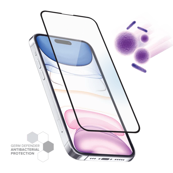 Protection D’écran Antibactérienne En Verre Trempé Ultra-résistant (100% De Surface Couverte) Pour Apple IPhone 14 Pro Max, Noir 3 Protection D’écran Antibactérienne En Verre Trempé Ultra-résistant (100% De Surface Couverte) Pour Apple IPhone 14 Pro Max, Noir