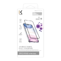 Protection D’écran Antibactérienne En Verre Trempé Ultra-résistant (100% De Surface Couverte) Pour Apple IPhone 14 Pro Max, Noir 14 Protection D’écran Antibactérienne En Verre Trempé Ultra-résistant (100% De Surface Couverte) Pour Apple IPhone 14 Pro Max, Noir -TheKase Elegant Boutique 161893 large