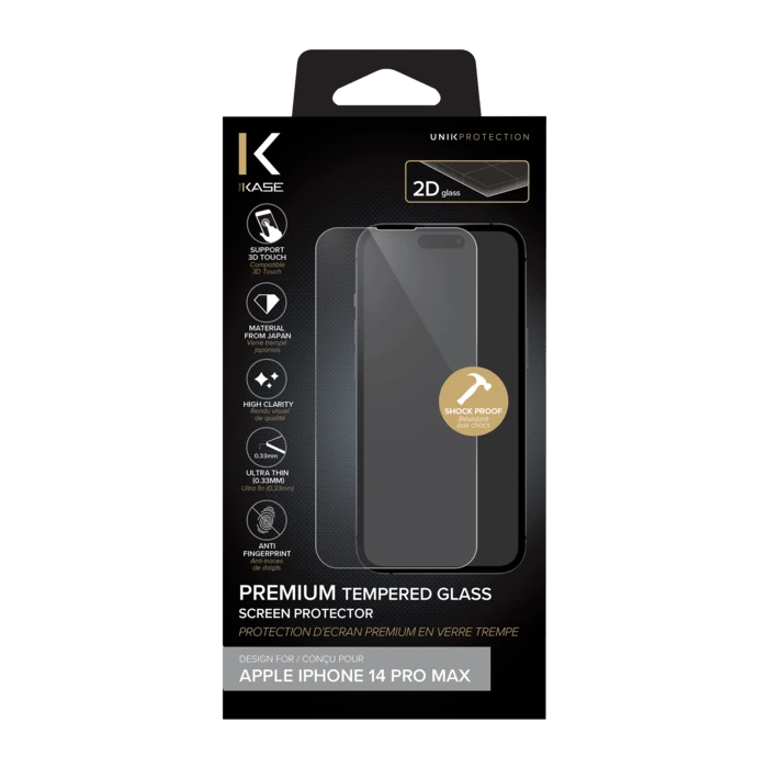 Protecteur D'écran En Verre Trempé De Qualité Supérieure Pour Apple IPhone 14 Pro Max, Transparent 8 Protecteur D'écran En Verre Trempé De Qualité Supérieure Pour Apple IPhone 14 Pro Max, Transparent – Image 6