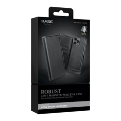 Etui & Coque Robuste Magnétique 2-en-1 Pour Apple IPhone 13 Pro Max, Noir Onyx -TheKase Elegant Boutique 162082 large