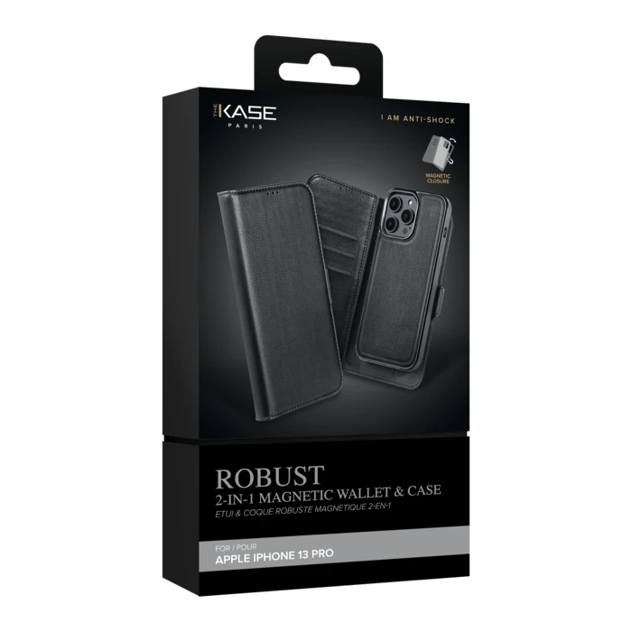 Etui & Coque Robuste Magnétique 2-en-1 Pour Apple IPhone 13 Pro, Noir Onyx 9 Etui & Coque Robuste Magnétique 2-en-1 Pour Apple IPhone 13 Pro, Noir Onyx – Image 8