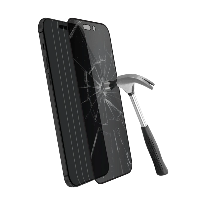 Protection D'écran Privée En Verre Trempé (100% De Surface Couverte) Pour Apple IPhone 14 Pro, Noir 5 Protection D'écran Privée En Verre Trempé (100% De Surface Couverte) Pour Apple IPhone 14 Pro, Noir – Image 3