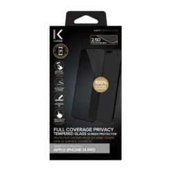 Protection D'écran Privée En Verre Trempé (100% De Surface Couverte) Pour Apple IPhone 14 Pro, Noir 14 Protection D'écran Privée En Verre Trempé (100% De Surface Couverte) Pour Apple IPhone 14 Pro, Noir -TheKase Elegant Boutique 162140 large