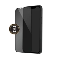 Protection D'écran Privée En Verre Trempé (100% De Surface Couverte) Pour Apple IPhone 13/ 13 Pro/ 14, Noir