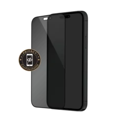 Protection D'écran Privée En Verre Trempé (100% De Surface Couverte) Pour Apple IPhone 14 Pro, Noir