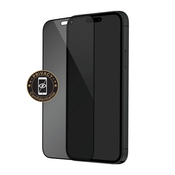 Protection D'écran Privée En Verre Trempé (100% De Surface Couverte) Pour Apple IPhone 14 Pro Max, Noir 3 Protection D'écran Privée En Verre Trempé (100% De Surface Couverte) Pour Apple IPhone 14 Pro Max, Noir