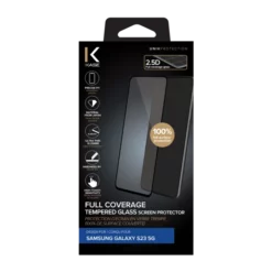 Protection D'écran En Verre Trempé (100% De Surface Couverte) Pour Samsung Galaxy S23 5G, Noir 14 Protection D'écran En Verre Trempé (100% De Surface Couverte) Pour Samsung Galaxy S23 5G, Noir -TheKase Elegant Boutique 162275 large