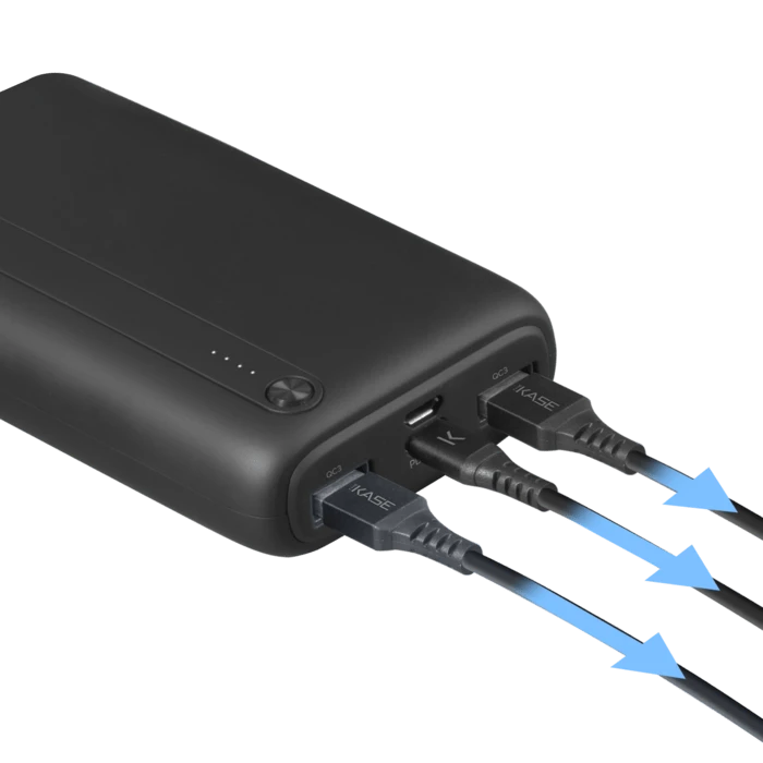 PowerHouse Dynamic UltraFlex 10 000mAh (37Wh), Minuit Noir 7 PowerHouse Dynamic UltraFlex 10 000mAh (37Wh), Minuit Noir – Image 5